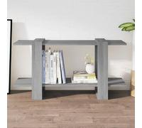 vidaXL Bibliothèque - Sonoma gris 100x30x51 cm