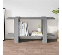 vidaXL Bibliothèque Sonoma gris 100x30x51 cm Bois d'ingénierie