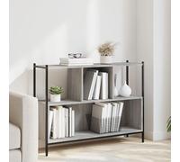 vidaXL Bibliothèque sonoma gris 102x28x77,5 cm bois d'ingénierie
