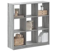 vidaXL Bibliothèque sonoma gris 102x32x108 cm bois d'ingénierie