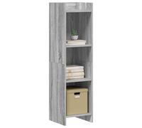 vidaXL Bibliothèque Sonoma Gris 30 x 30 x 111 cm Bois d'ingénierie,