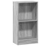 vidaXL Bibliothèque Sonoma – Gris – Bois d'ingénierie 40x24x76 cm