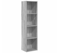 vidaXL Bibliothèque Sonoma 40x30x152 cm Bois d'ingénierie Gris