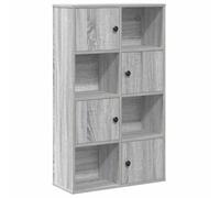 vidaXL Bibliothèque Sonoma Gris Bois d'ingénierie 60 x 24 x 101,5 cm