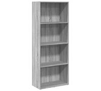 vidaXL Bibliothèque Sonoma Gris 60x30x152 cm Bois d'ingénierie