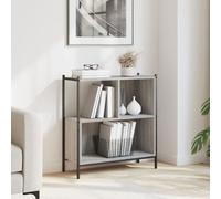 vidaXL Bibliothèque sonoma gris 72x28x77,5 cm bois d'ingénierie