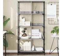 vidaXL Bibliothèque sonoma gris 78,5x33x153 cm