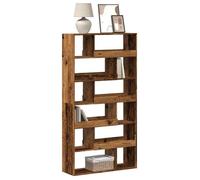 vidaXL Bibliothèque vieux bois 100x33x187,5 cm bois d'ingénierie 3309355