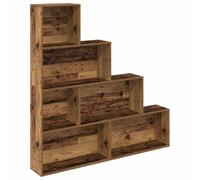 vidaXL Bibliothèque Vieux Bois 157x24x160 cm Bois d'ingénierie, bibliothèque, Meuble à Livres, Armoire de Rangement, étagère à Livres