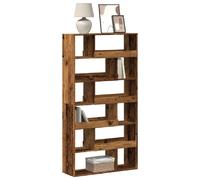 vidaXL Bibliothèque vieux bois