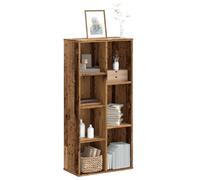 vidaXL Bibliothèque - Vieux bois