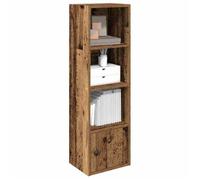 vidaXL Bibliothèque Vieux bois – 31x24x102 cm – Bois d'ingénierie