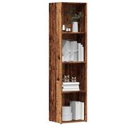 vidaXL Bibliothèque vieux bois 36x30x143 cm Bois d'ingénierie Marron