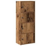 vidaXL Bibliothèque Vieux Bois 40x24x102 cm Bois d'ingénierie, étagère à Livres, Support de Rangement, Support à Livres, Armoire de Rangement