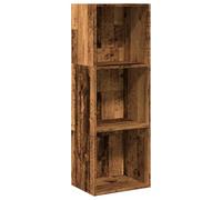 vidaXL Bibliothèque Vieux Bois 40x30x114 cm en bois d'ingénierie