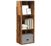 vidaXL Bibliothèque Vieux Bois 40x30x114 cm en bois d'ingénierie