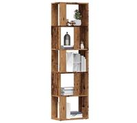 vidaXL Bibliothèque vieux bois 45x24x159 cm bois d'ingénierie