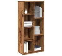 vidaXL Bibliothèque vieux bois 50 cm