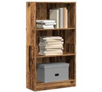 vidaXL Bibliothèque Vieux bois 857810 – Bois d'ingénierie 60x24x109 cm – Étagère à livres Marron