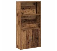 vidaXL Bibliothèque Vieux Bois 60x24x120 cm Bois d'ingénierie