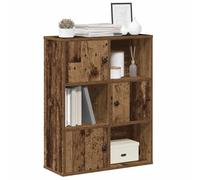 vidaXL Bibliothèque vieux bois 60x24x76,5 cm bois d'ingénierie