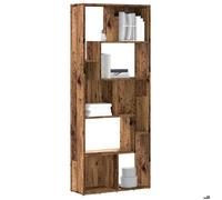 vidaXL Bibliothèque vieux bois 856014 – 67x24x161 cm bois d'ingénierie – Marron G