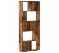 vidaXL Bibliothèque vieux bois 67x24x161 cm bois d'ingénierie856014 Marron G