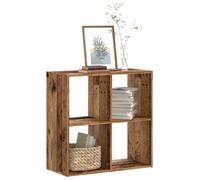 vidaXL Bibliothèque vieux bois 68,5x32x68,5 cm