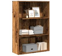 vidaXL Bibliothèque vieux bois 80 cm