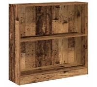vidaXL Bibliothèque Vieux Bois – Bois d'ingénierie 80×24×76 cm Marron
