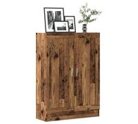 Vidaxl Bibliothèque Vieux Bois 82,5x30,5x115 Cm Bois D'ingénierie Multicolore