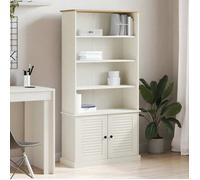 vidaXL Bibliothèque VIGO blanc 85x35x170 cm bois massif de pin