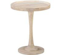 Vidaxl Table D'appoint Ø60x75 Cm Bois De Manguier Massif