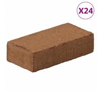 vidaXL Blocs de noix de coco 24 pcs - 15,6 kg