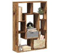 vidaXL Bibliothèque - Vieux bois - 63x20x90 cm