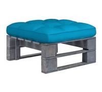 vidaXL Ottoman d'extérieur Palettes Bois de pin imprégné