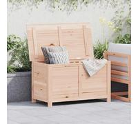 vidaXL Boîte à coussins d'extérieur 100x50x56 cm Bois de sapin massif