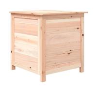 vidaXL Boîte à coussins d'extérieur 50x50x56 cm en bois massif de sapin