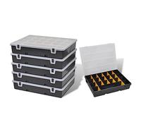 vidaXL Boîtes d'assortiment 6 pcs.