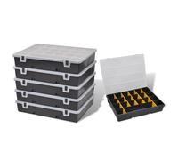 vidaXL Boîtes d'assortiment 6 pcs.