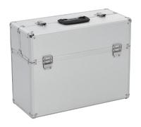 vidaXL Boîte à outils Aluminium