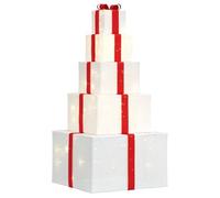 Boîte cadeau de décoration de Noël 250 LED blanc chaud