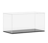 vidaXL Boîte d'affichage en acrylique Vitrine de présentation 24x12x11 cm Transparent