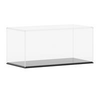 vidaXL Boîte d'affichage acrylique transparente 30 x 15 x 14 cm