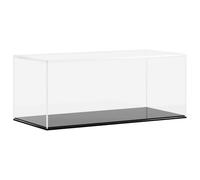 vidaXL Boîte d'affichage transparente Acrylique 34x16x14 cm pour bijoux et collections