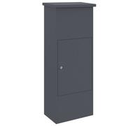 Vidaxl Boîte De Dépôt De Colis Anthracite 44.5 X 29 X 110.5 Cm Acier