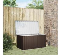 vidaXL Boîte de rangement 129x67 cm Marron