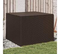 vidaXL Boîte de rangement 291L résine tressée