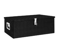VidaXL Boîte de rangement aluminium