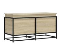 vidaXL Boîte de rangement avec couvercle Sonoma 100x40x51,5 cm Bois composite